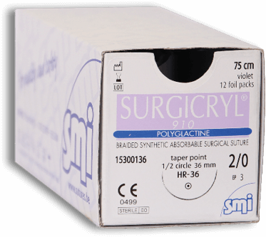 Fil de suture SMI Surgicryl 910